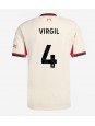 Liverpool Virgil van Dijk #4 Gostujuci Dres 2025-26 Kratak Rukavima